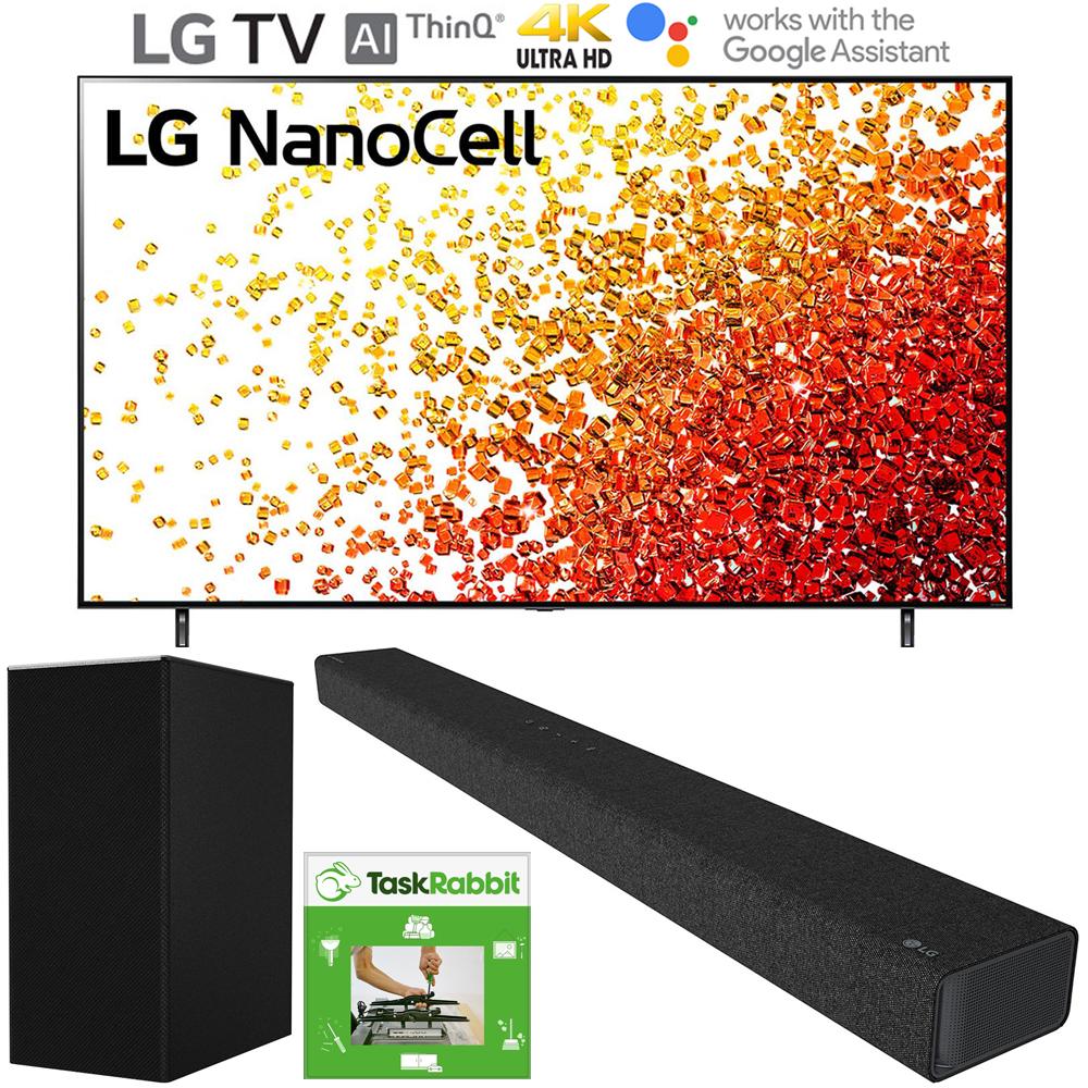 LG 86NANO90UPA 86 Inch 4K Nanocell TV 2021 + LG SP7Y Soundbar Bundle