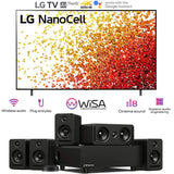 LG 86NANO90UPA 86" 4K Nanocell TV 2021 + Platin Audio System w/ WiSA Transmitter