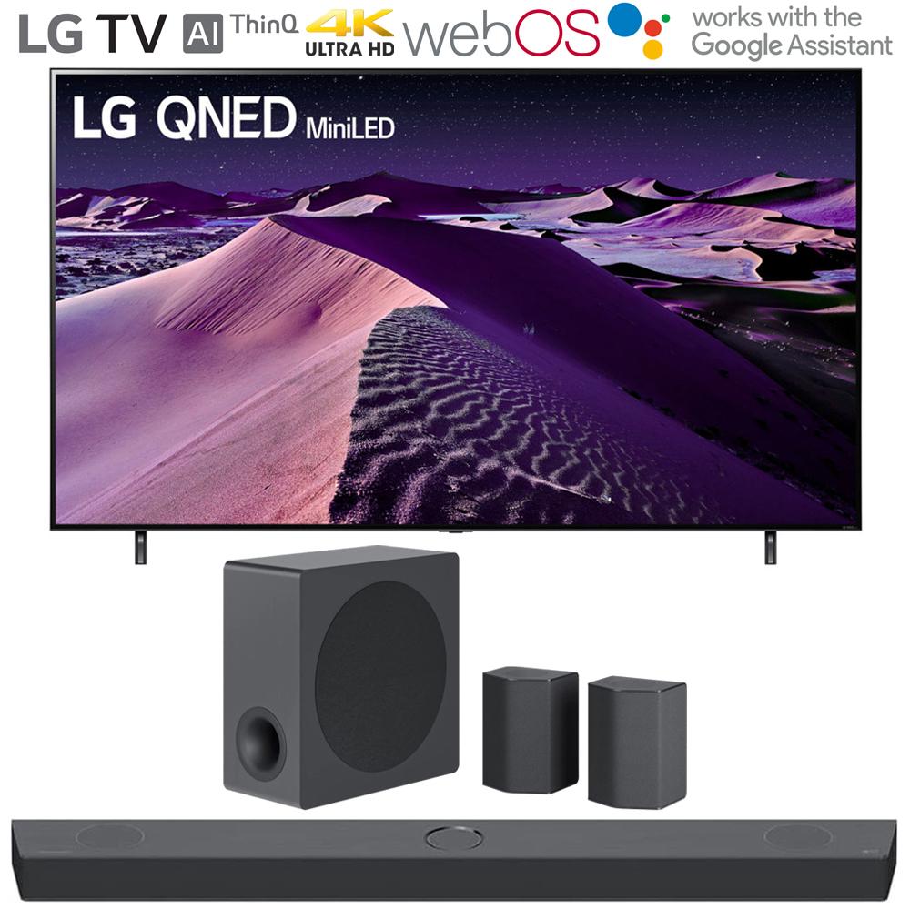 LG 86" HDR 4K Smart QNED Mini-LED TV w/ LG S95QR High Res Audio Sound Bar