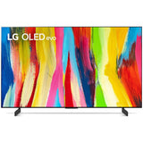 LG OLED42C2PUA 42" HDR 4K Smart OLED TV 2022 + LG S65Q Soundbar + Rear Speaker Kit