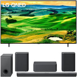 LG 86 Inch QNED Mini-LED Smart TV 2022 with LG Sound Bar and Rear Speaker