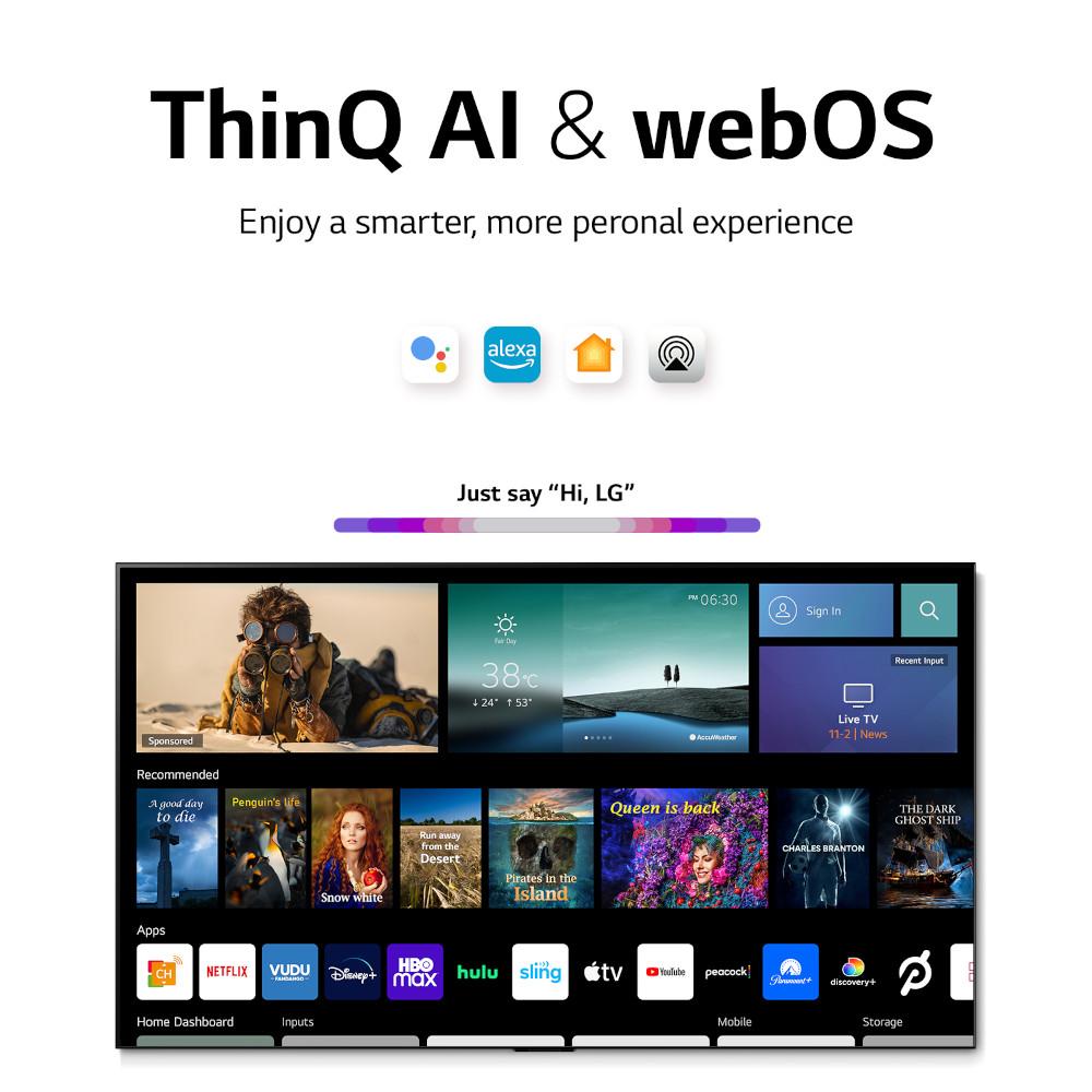 LG OLED42C2PUA 42 Inch HDR 4K Smart OLED TV (2022) (ships in 3-7 business days)